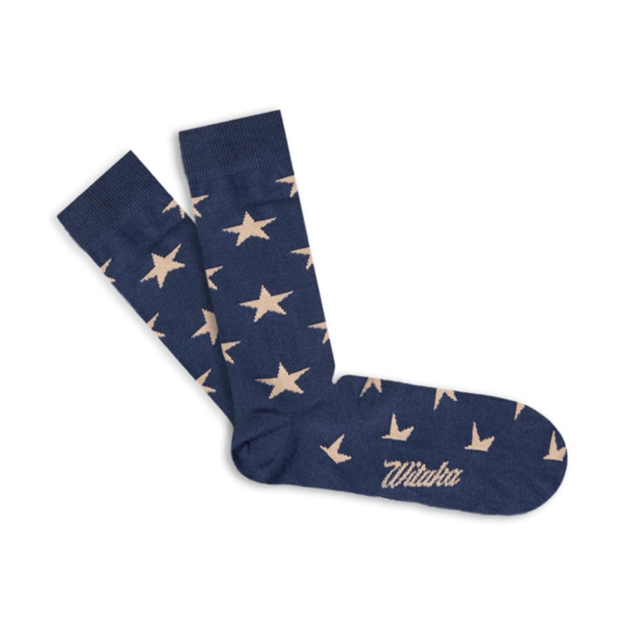 Wituka Socks Blue Stars Multicolor Calcetines