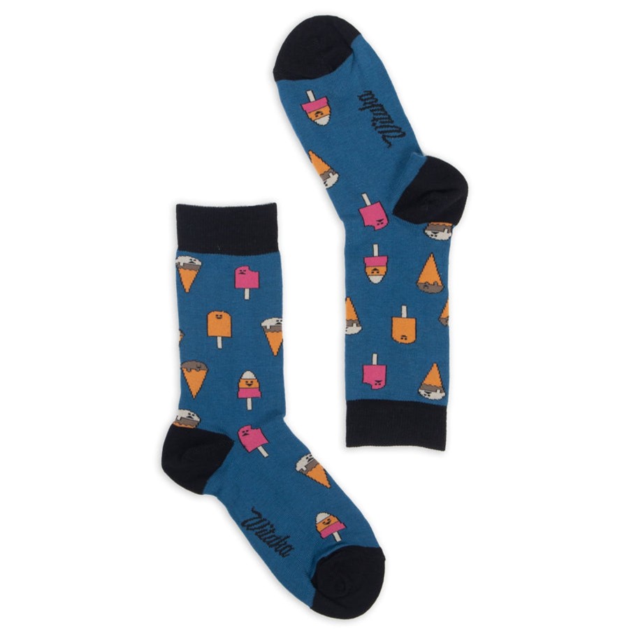 Wituka Socks Ice Cream Blue Multicolor Calcetines