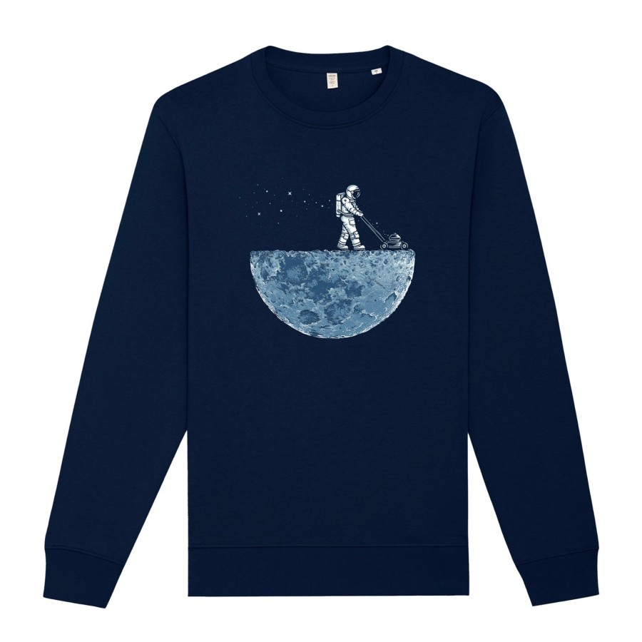 Wituka Mown Sweatshirt French Navy Sudaderas