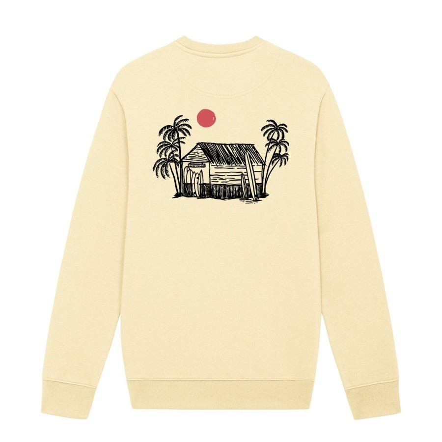 Wituka Surf Shack Sweatshirt Butter Sudaderas