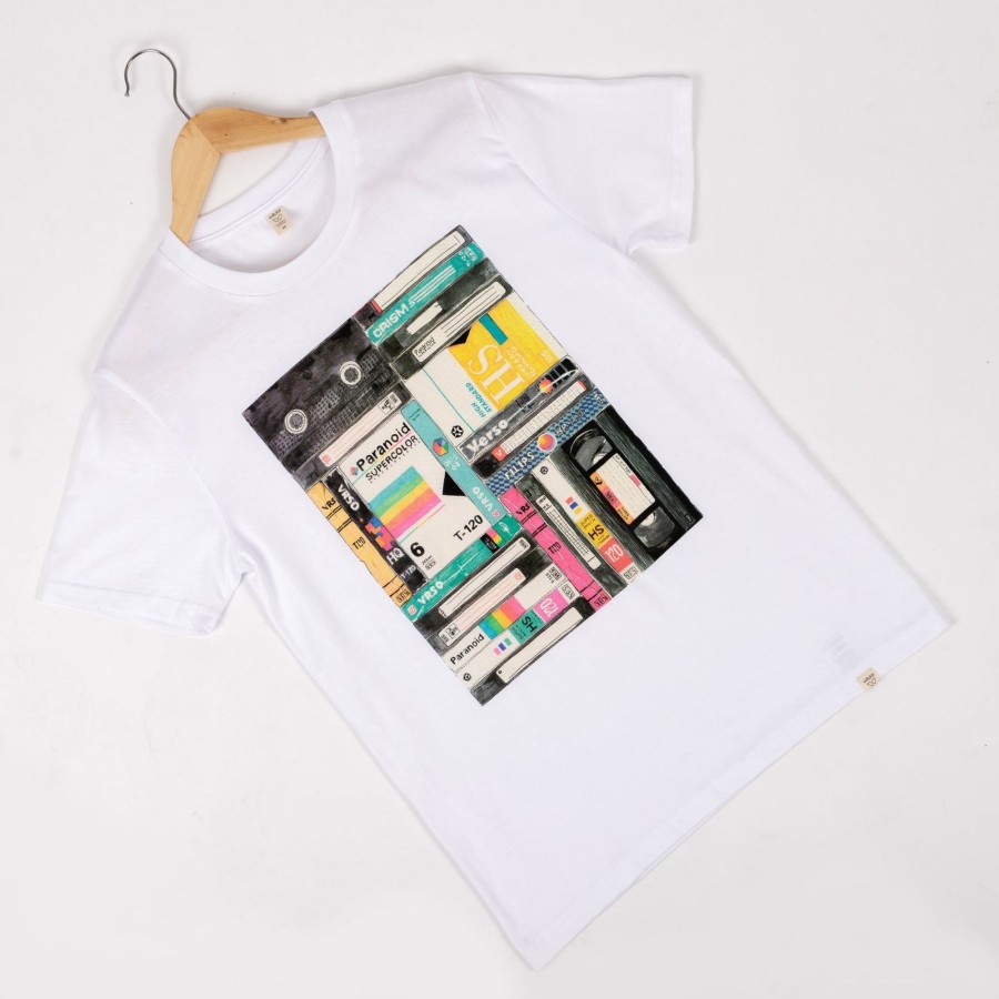 Wituka Tape Pattern White Camisetas