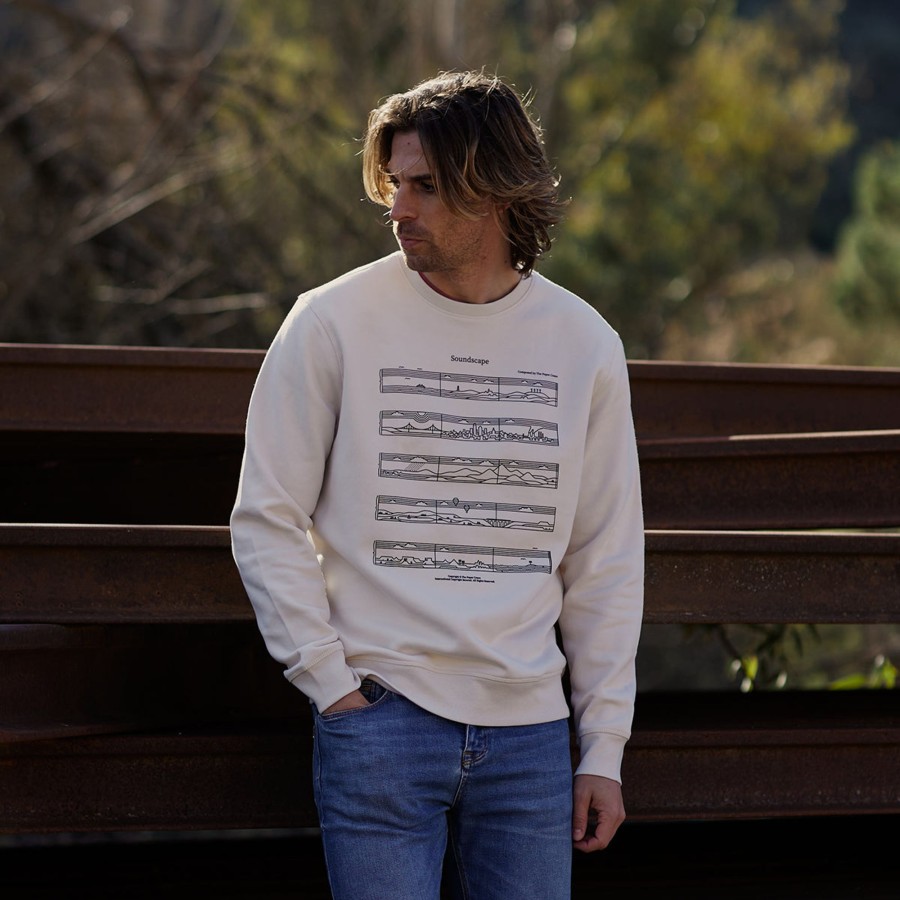 Wituka Soundscape Sweatshirt Blanco De La Vendimia Sudaderas