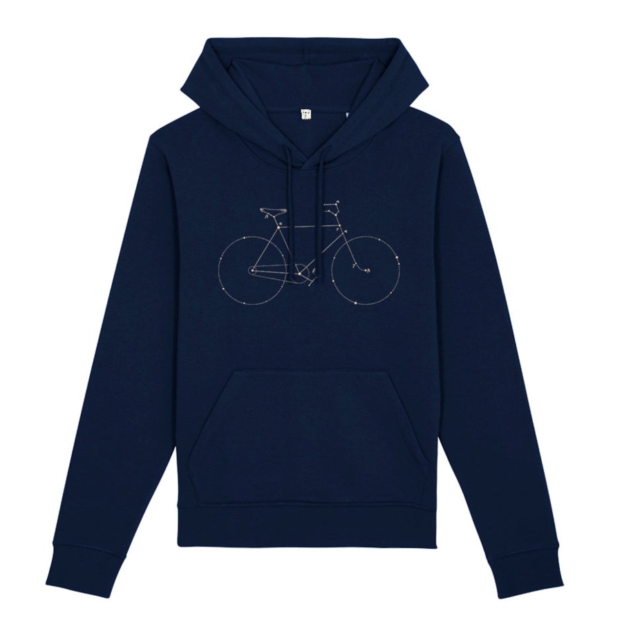 Wituka Bike Star Hoodie French Navy Sudaderas