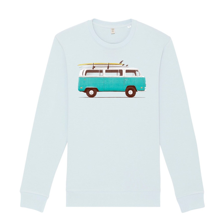 Wituka Blue Van Sweatshirt Sudaderas