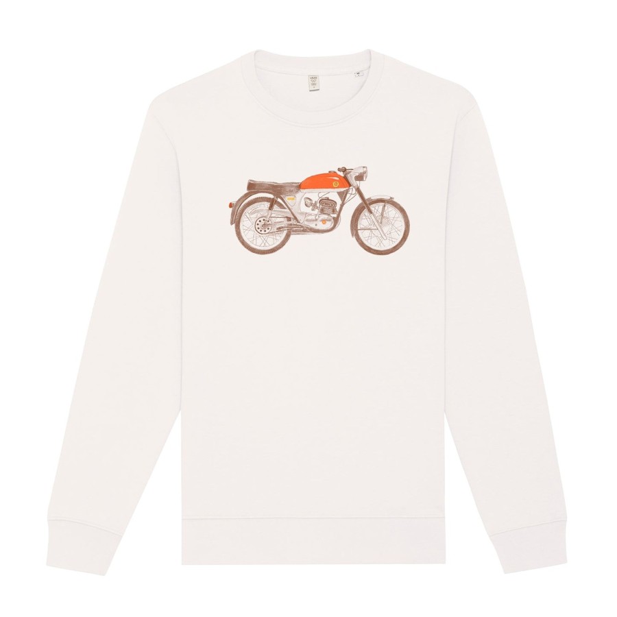 Wituka Impala Sweatshirt Vintage White Sudaderas