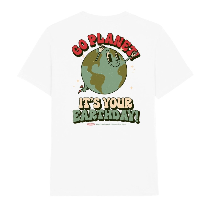 Wituka Go Planet Earth Day White Camisetas