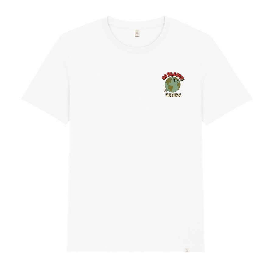 Wituka Go Planet Earth Day White Camisetas