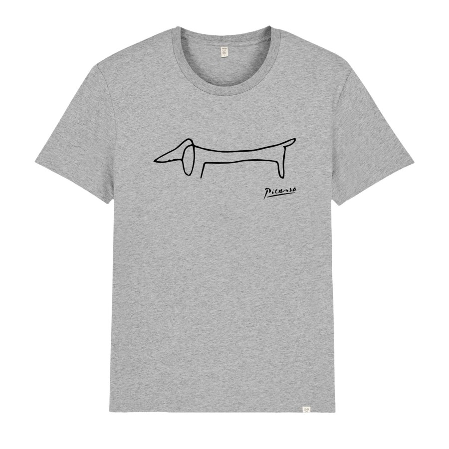 Wituka Picasso Dog Heather Grey Camisetas