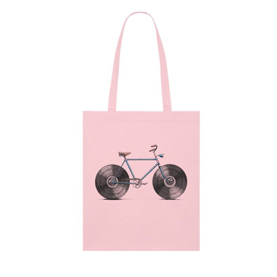 Wituka Velophone - Thin Tote Bag Cotton Pink Bolsas