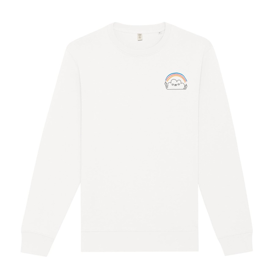 Wituka Have A Fucking Nice Day Sweatshirt Off White Sudaderas