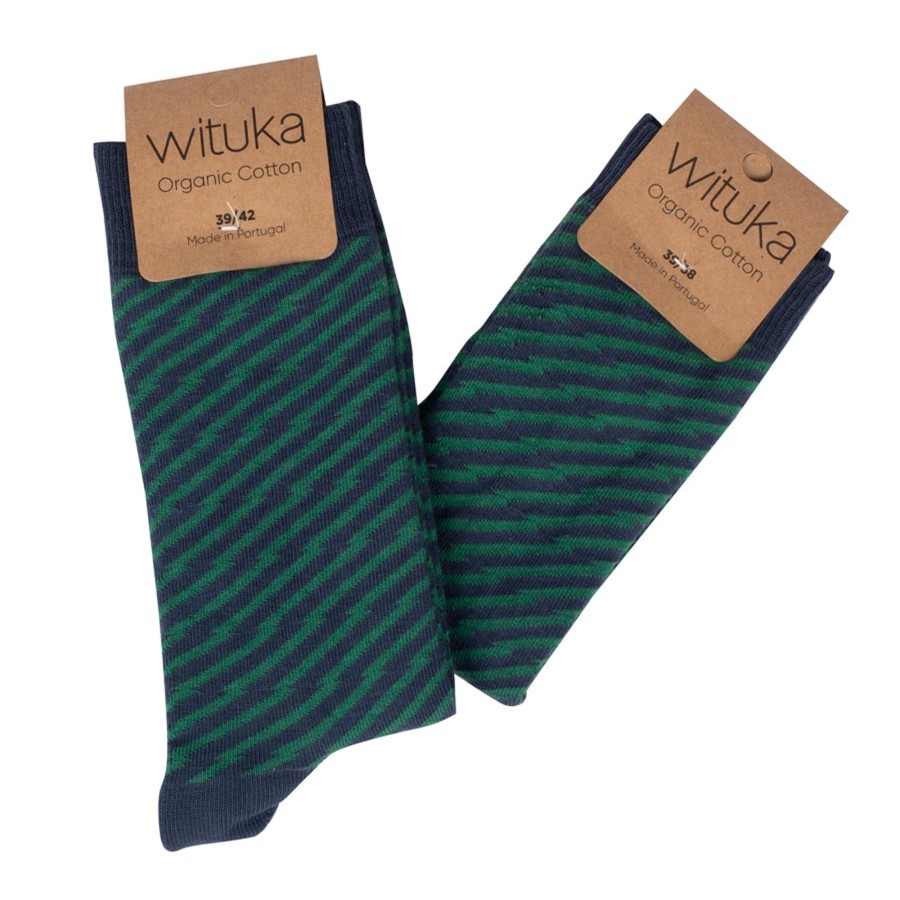 Wituka Socks Bolt Navy Multicolor Calcetines