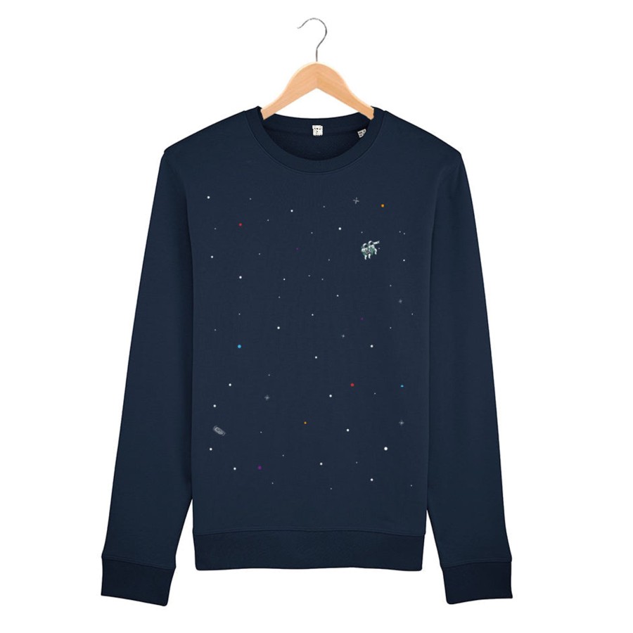 Wituka Lost In Space Sweatshirt Kids French Navy Sudaderas