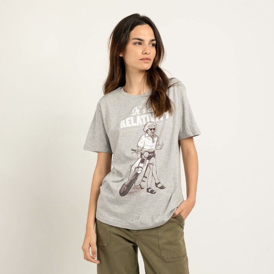 Wituka Relativity Heather Grey Camisetas