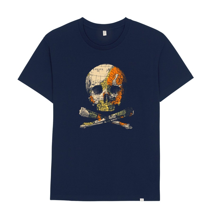 Wituka Pirate Treasure Kids French Navy Camisetas