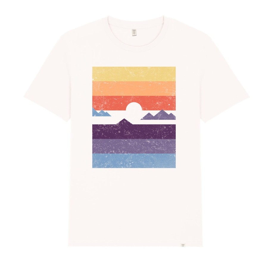 Wituka Sunset Hires Vintage White Camisetas