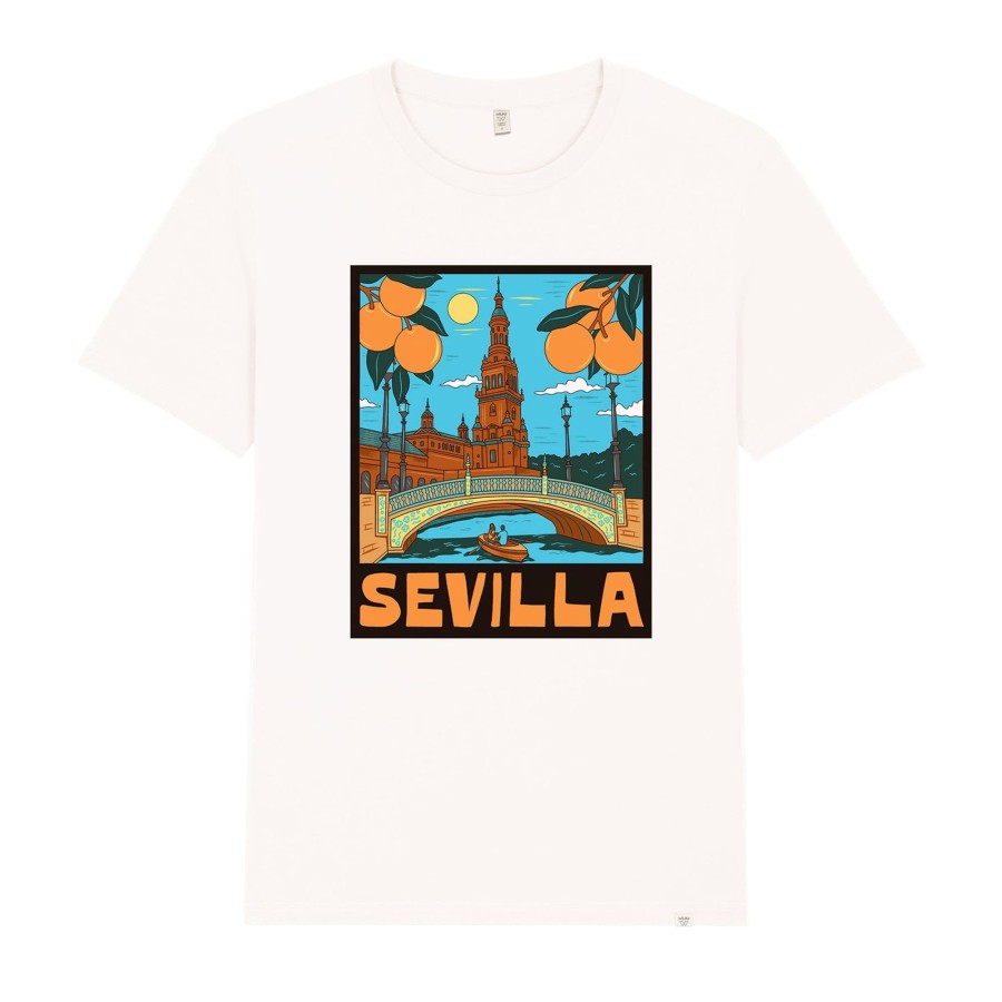 Wituka Sevilla Vintage White Camisetas