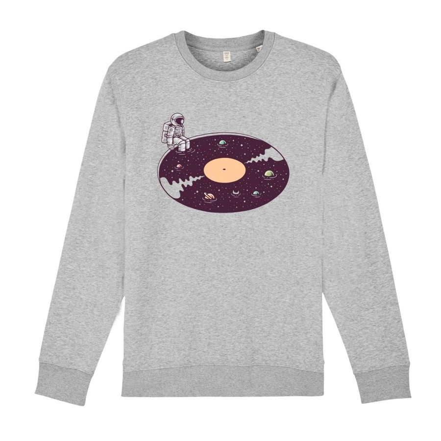 Wituka Cosmic Sound Sweatshirt Heather Grey Sudaderas