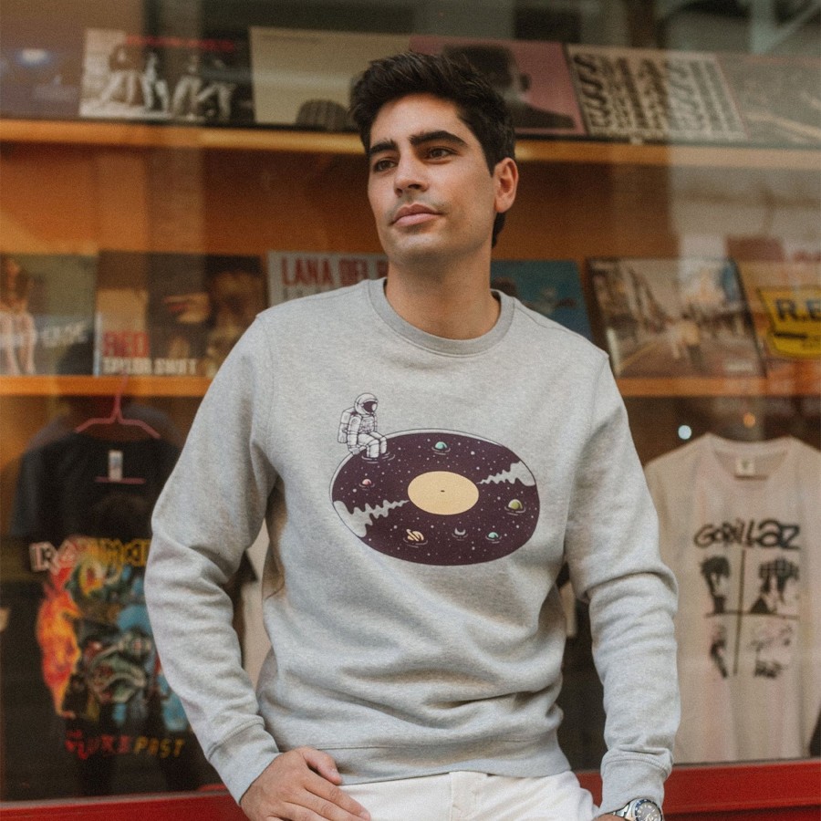 Wituka Cosmic Sound Sweatshirt Heather Grey Sudaderas