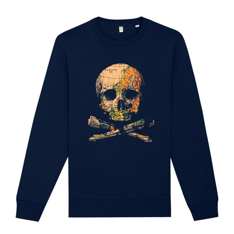 Wituka Pirate Treasure Sweatshirt French Navy Sudaderas