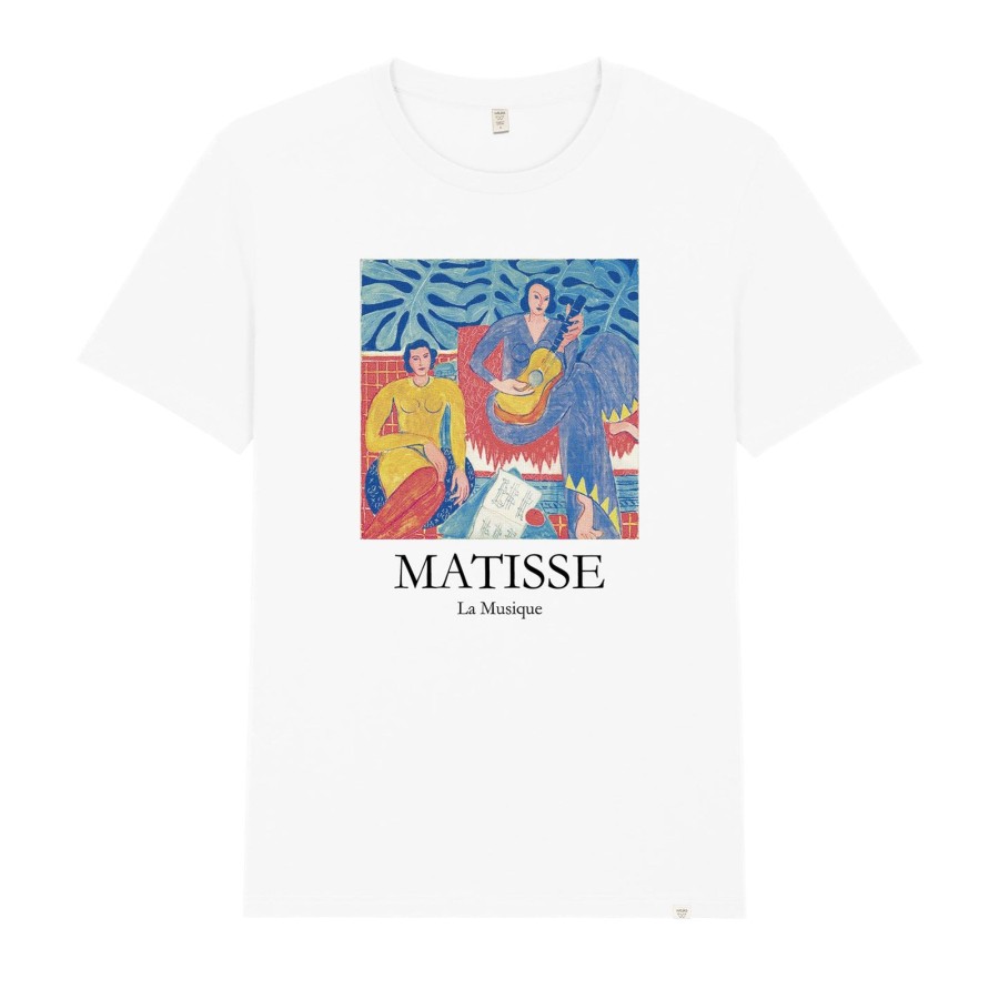 Wituka La Musique- Matisse White Camisetas