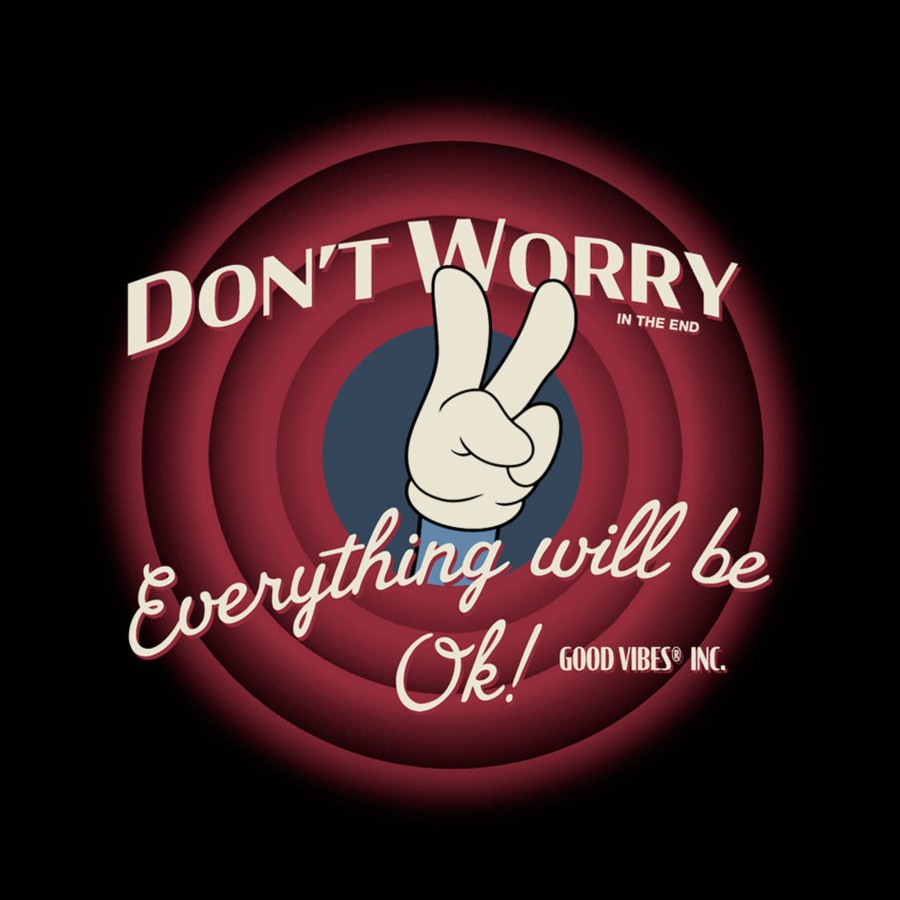 Wituka Everything Will Be Ok Black Camisetas