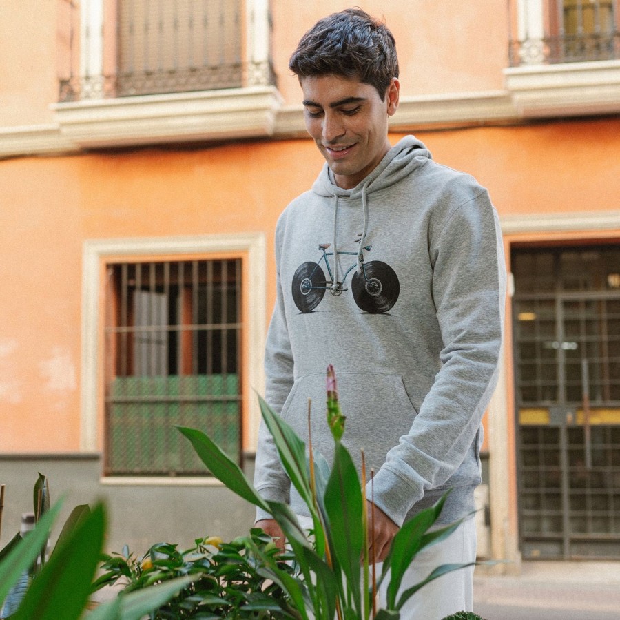 Wituka Velophone Hoodie Heather Grey Sudaderas