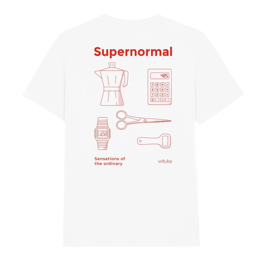 Wituka Supernormal White Camisetas