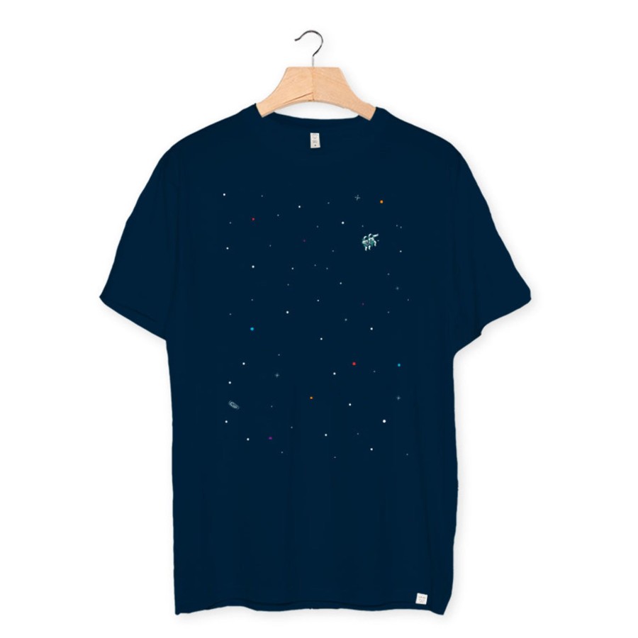 Wituka Lost In Space Kids French Navy Camisetas