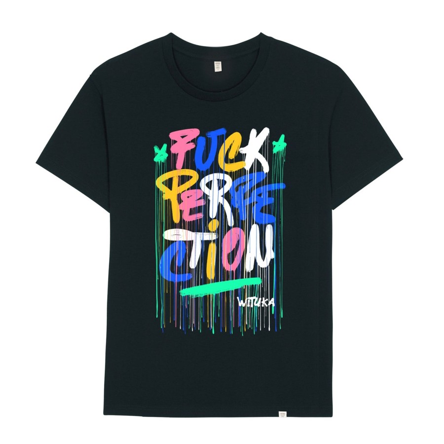 Wituka Fuck Perfection Black Camisetas