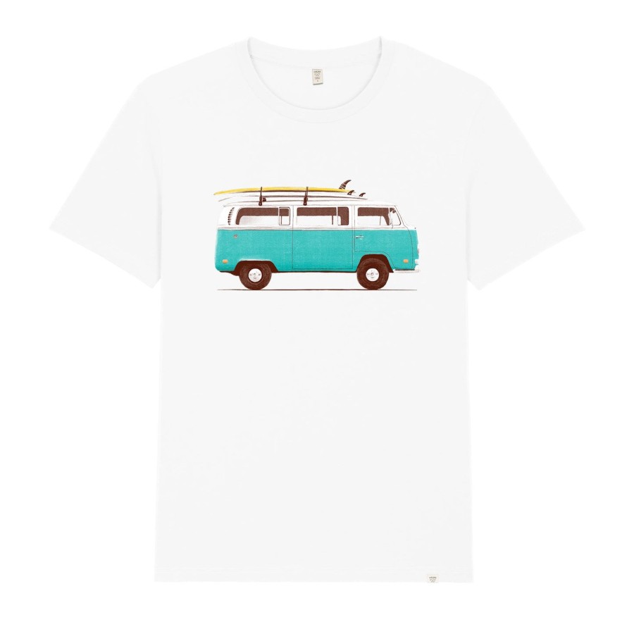 Wituka Blue Van White Camisetas