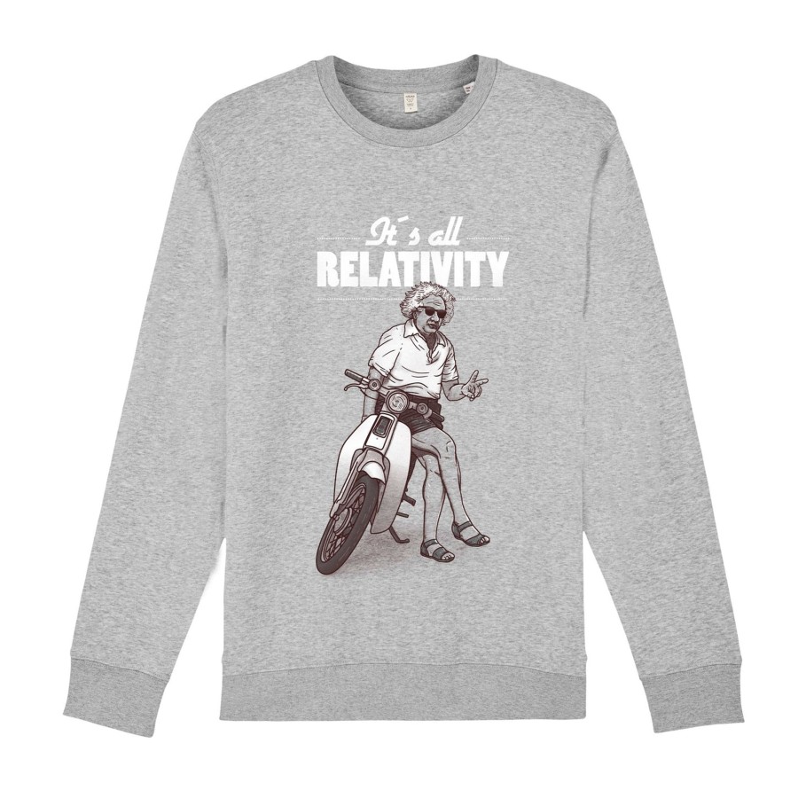 Wituka Relativity Sweatshirt Heather Grey Sudaderas