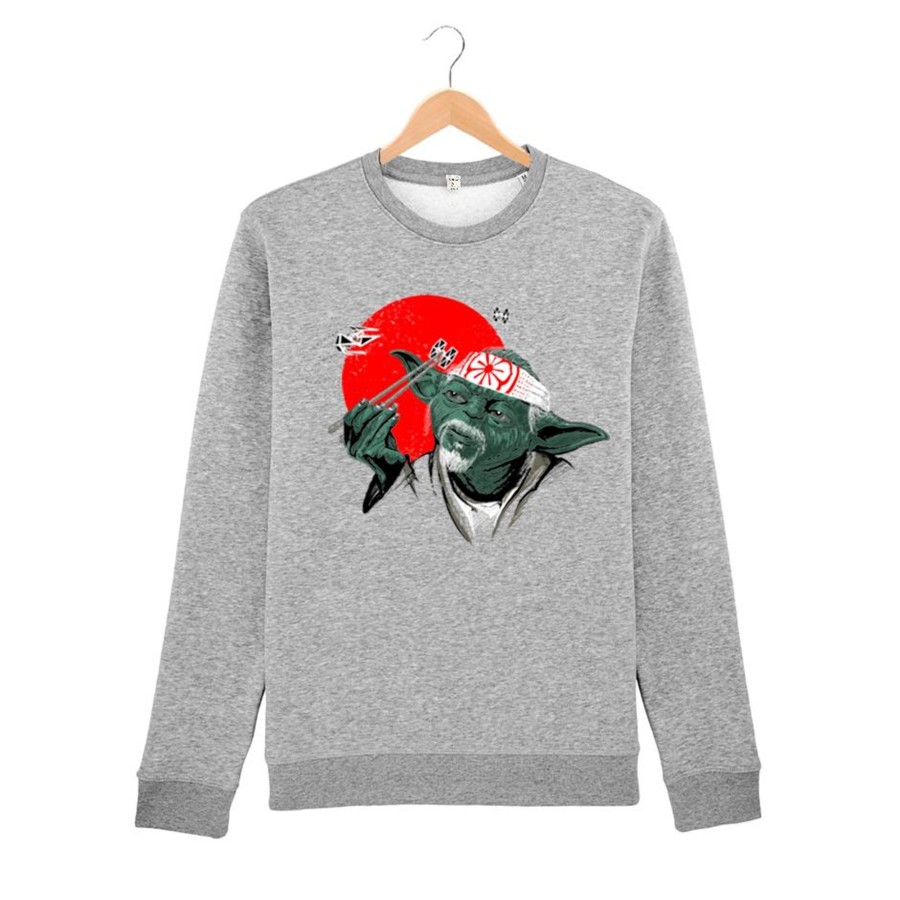 Wituka Peguei Kids Sweatshirt Heather Grey Sudaderas