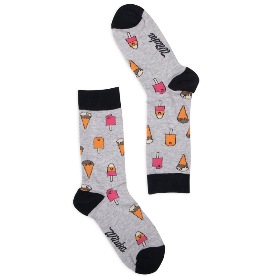 Wituka Socks Ice Cream Grey Multicolor Calcetines