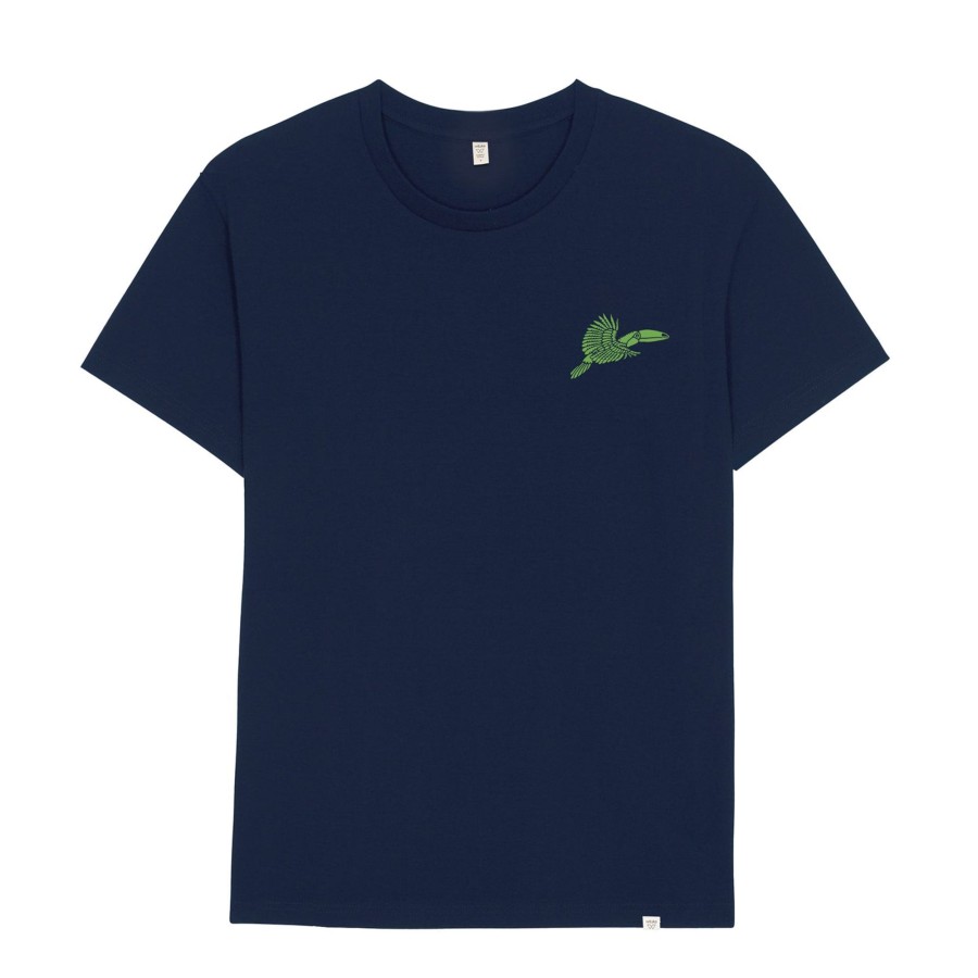 Wituka Green Vibes Only French Navy Camisetas