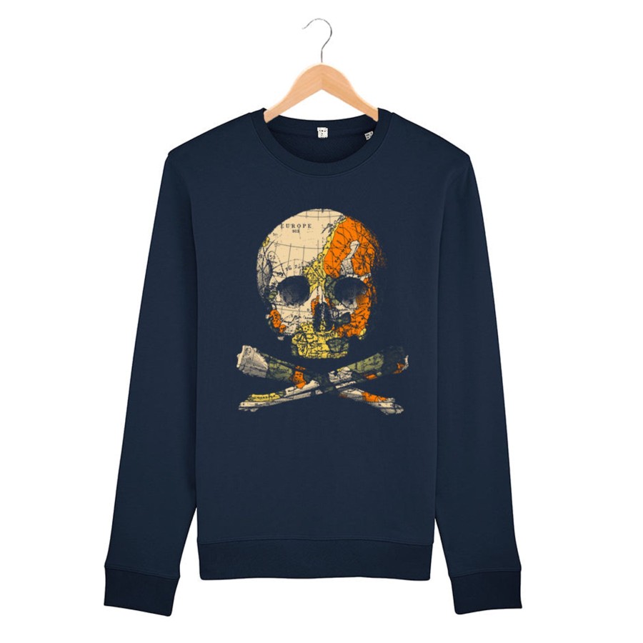 Wituka Pirate Treasure Kids Sweatshirt French Navy Sudaderas