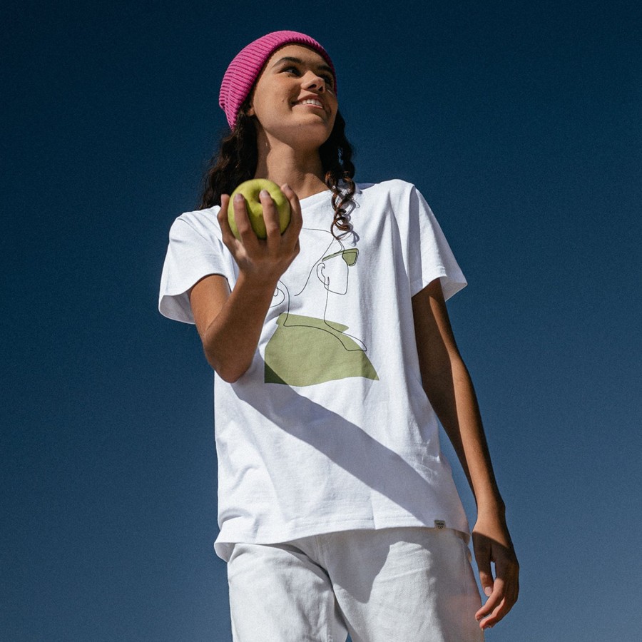 Wituka Matcha Girl White Camisetas