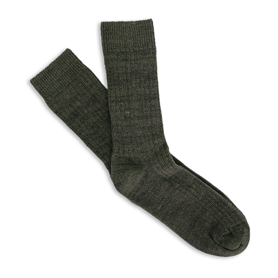 Wituka Socks Heather Green Multicolor Calcetines