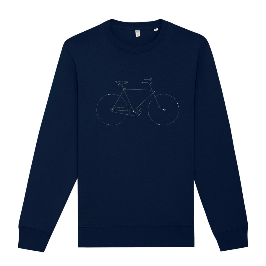 Wituka Bike Star Sweatshirt French Navy Sudaderas