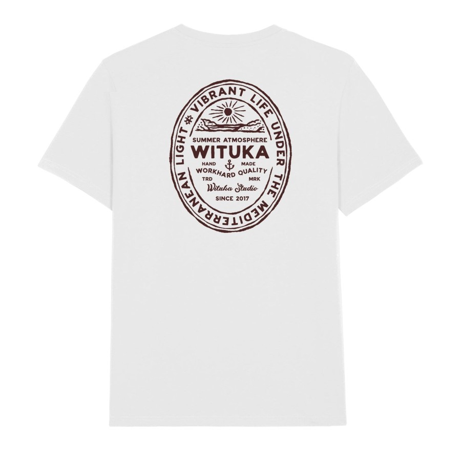 Wituka Vibrant Life Under The Mediterranean Light Grey Violet Camisetas