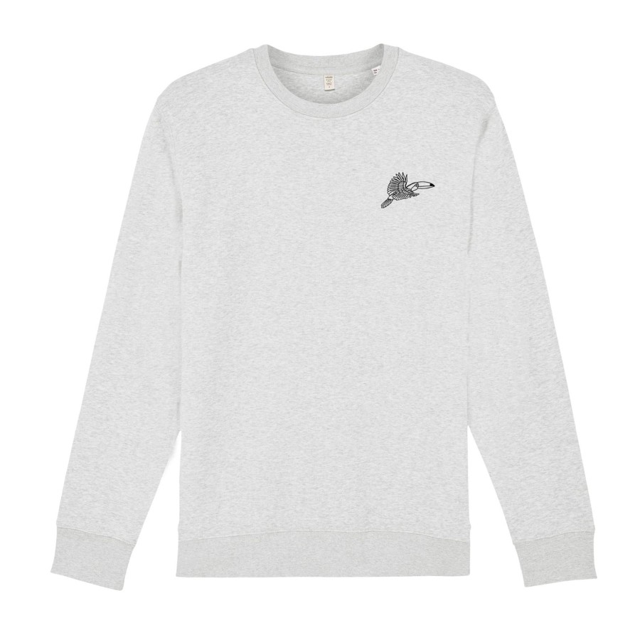 Wituka Create Your Forest Sweatshirt Cream Heather Grey Sudaderas