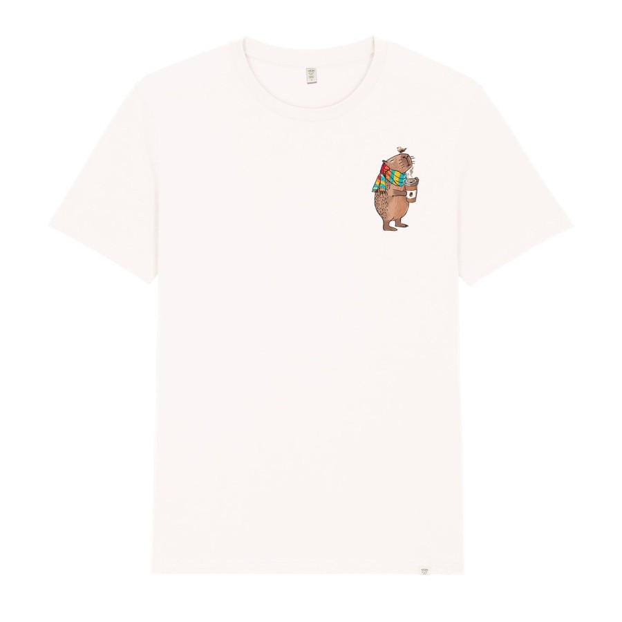 Wituka Coffeebara Vintage White Camisetas