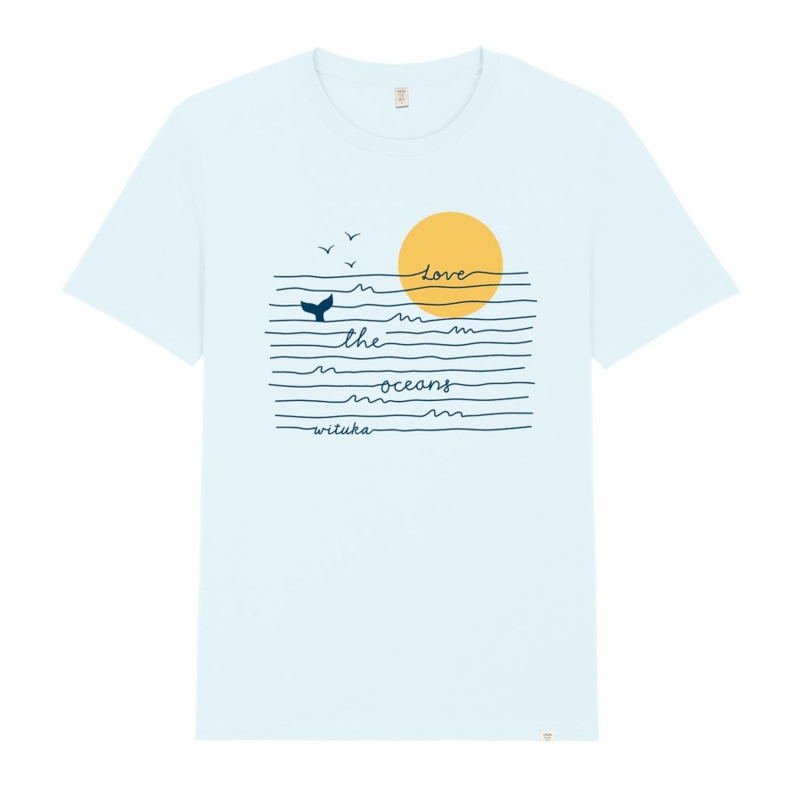 Wituka Love The Oceans Baby Blue Camisetas