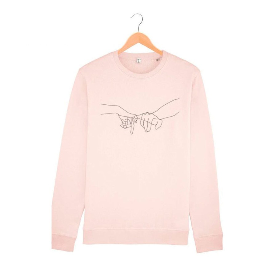 Wituka Pinky Swear Sweatshirt Kids Candy Pink Sudaderas