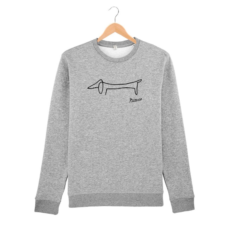 Wituka Picasso Dog Sweatshirt Kids Heather Grey Sudaderas