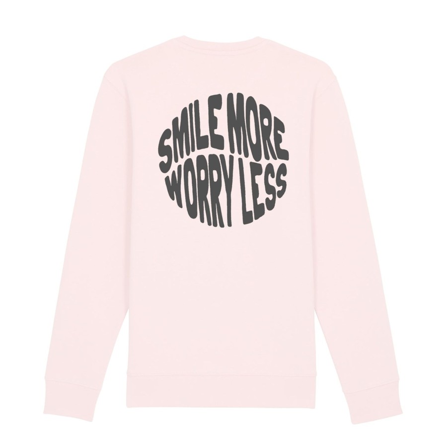 Wituka Smile More Worry Less Sweatshirt Sudaderas