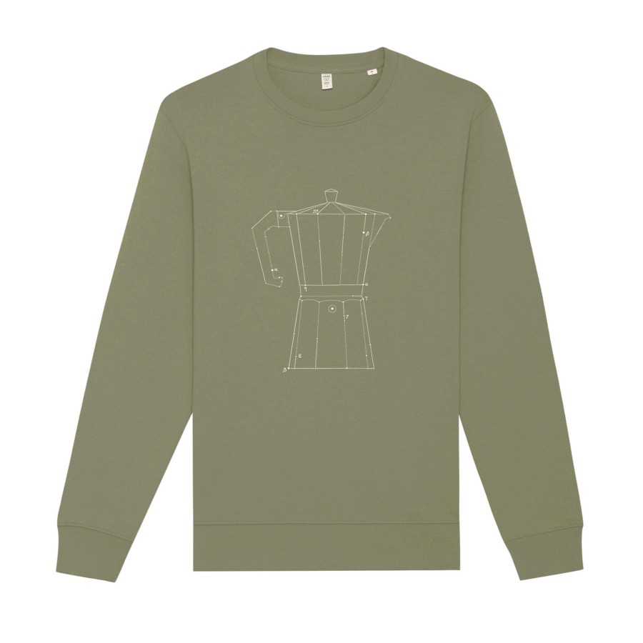 Wituka Moka Constellation Sweatshirt Light Khaki Sudaderas