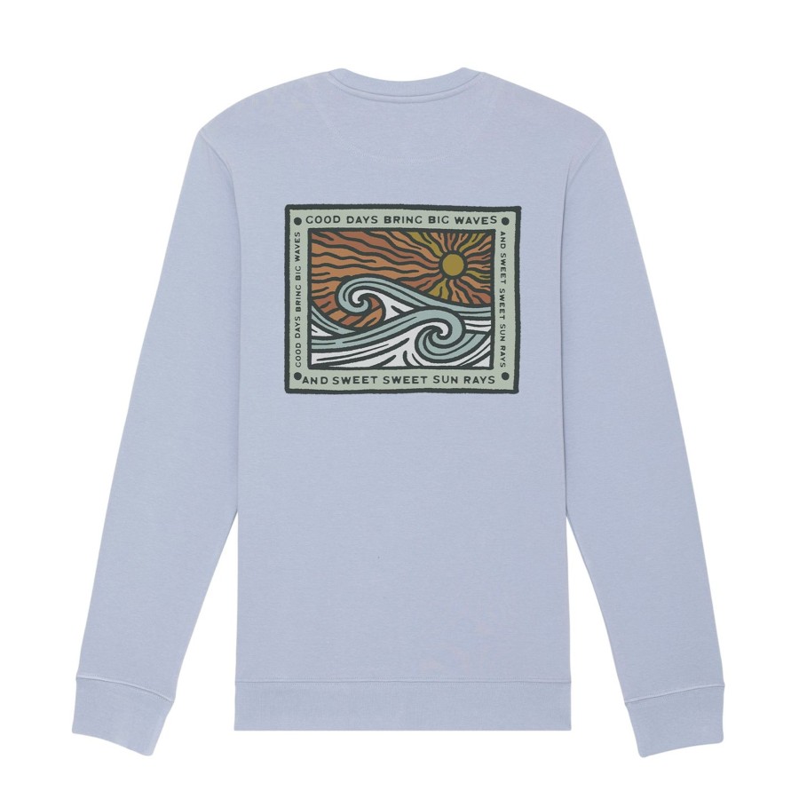 Wituka Sweet Sun Rays Sweatshirt Serene Blue Sudaderas