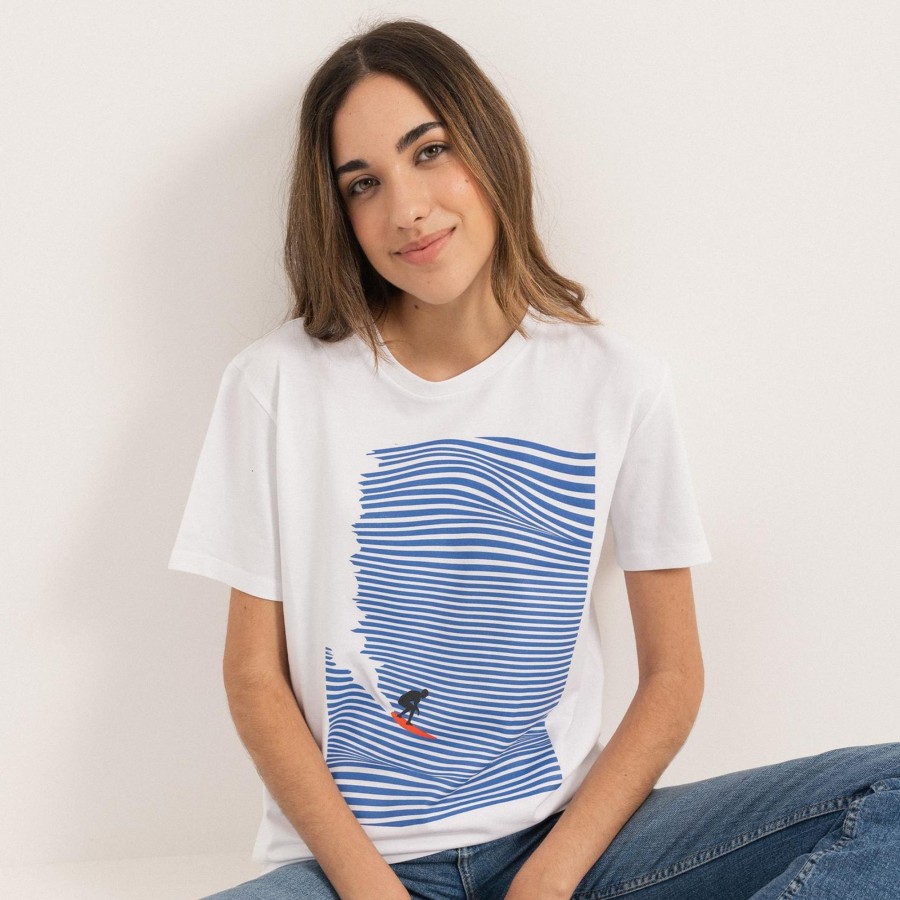 Wituka Surfing Jaws White Camisetas