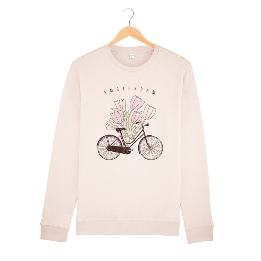 Wituka Damrak Sweatshirt Candy Pink Sudaderas