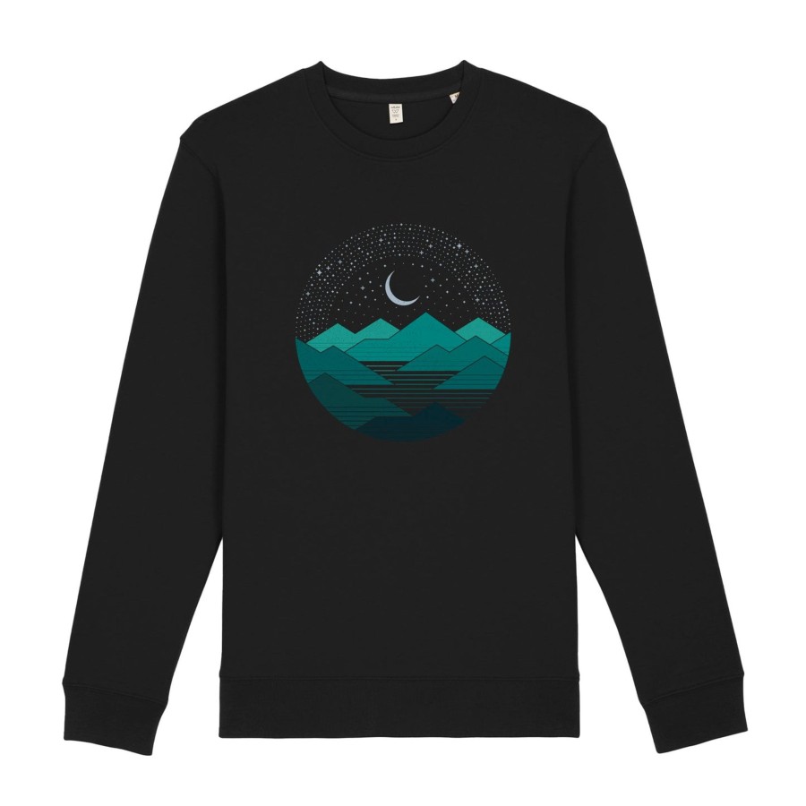 Wituka Over The Mountains Sweatshirt Black Sudaderas